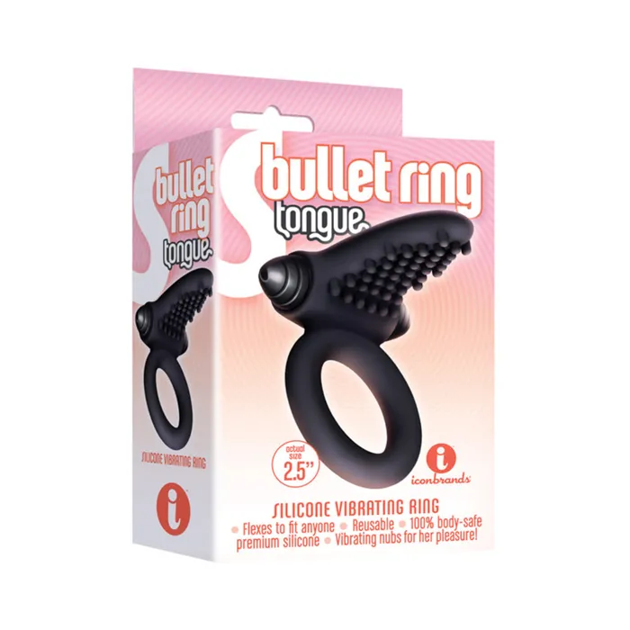 Female Sex Toys The 9s Sbullet Ring Tongue Silicone Fairvillacom