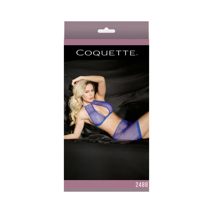 Fishnet Halter Top High Waisted Skirt Cobalt Os Fairvillacom Vibrators