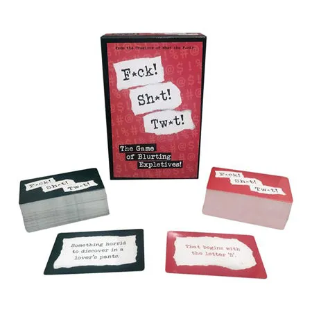 Games F ck Sh t Tw t Card Game Fairvillacom