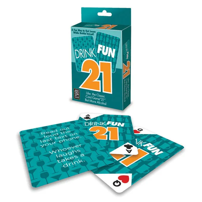 Games ShhhWndsr Drink Fun 21 Adult card game