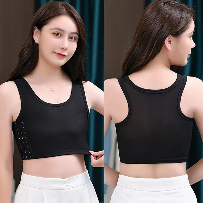 Gender Fluid Chest Compression Binder XXXL Black Fairvillacom Anal