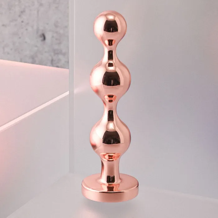 Gender X GOLD DIGGER Small Butt Plug with Black Gem Base ShhhWndsr Anal Gender X GOLD DIGGER Small Butt Plug with Black Gem Base ShhhWndsr Anal