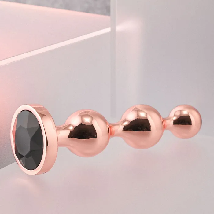 Gender X GOLD DIGGER Small Butt Plug with Black Gem Base ShhhWndsr Anal Gender X GOLD DIGGER Small Butt Plug with Black Gem Base ShhhWndsr Anal
