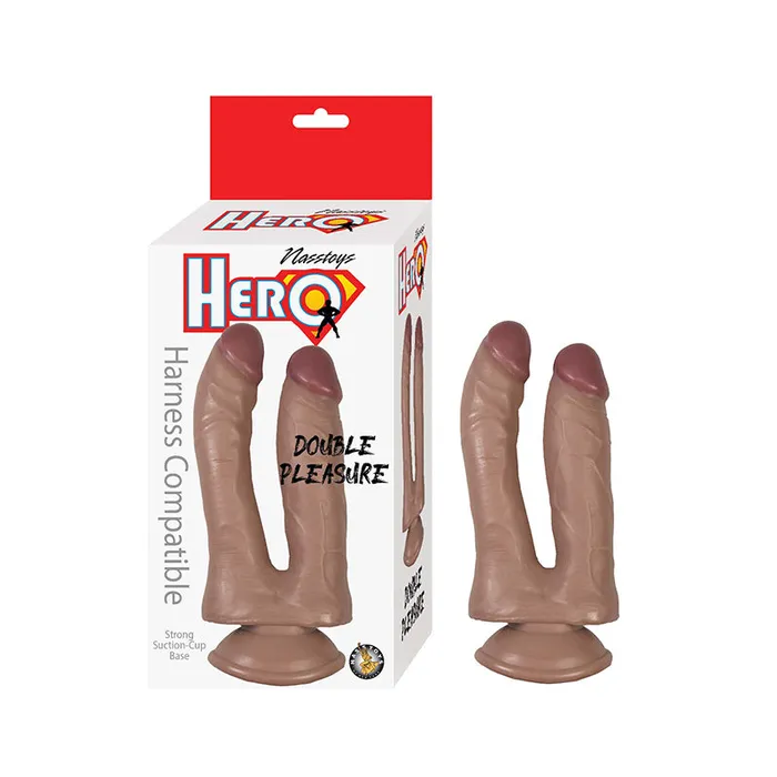 Hero Double Pleasure Brown Fairvillacom Vibrators