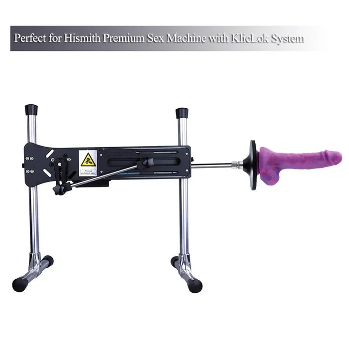 Hismith Accessory HSC23 suction cup dildo adaptor Black medium ShhhHS Dildos