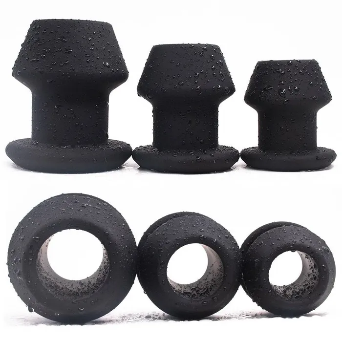 HUGE Hollow Anal Plugs for anal play in 3 sizes ShhhAE Anal