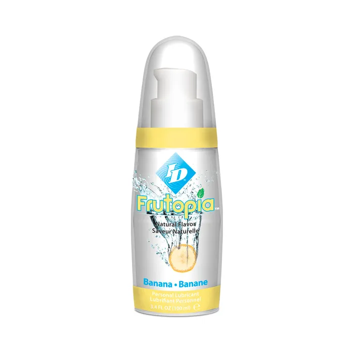 Id Frutopia Banana Flavored Lubricant 34 Fl Oz Fairvillacom Lubricants