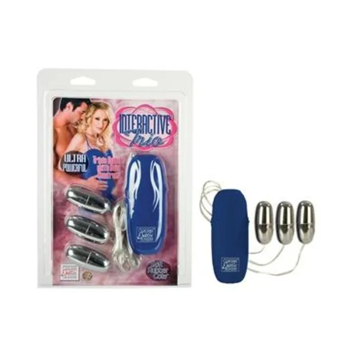 Interactives Trio Silver Bullets with Dual Controls Fairvillacom Female Sex Toys