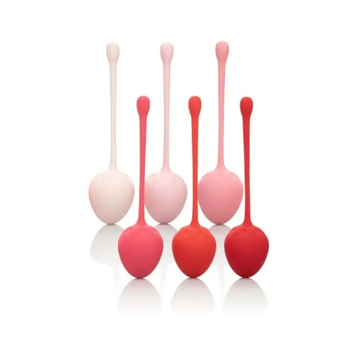 Kegel Training Set Strawberry 6 Piece Fairvillacom Female Sex Toys