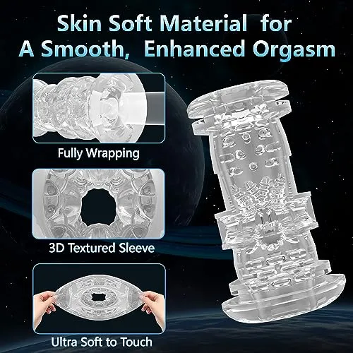 KERERO Automatic Male Masturbator Sex Toy with 9 Thrusting Vibration Settings Amortoy Male Sex Toys KERERO Automatic Male Masturbator Sex Toy with 9 Thrusting Vibration Settings Amortoy Male Sex Toys
