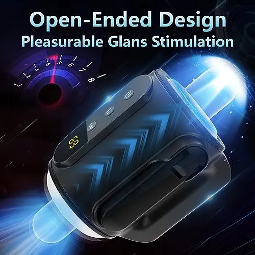 KERERO Automatic Male Masturbator Sex Toy with 9 Thrusting Vibration Settings Amortoy Male Sex Toys KERERO Automatic Male Masturbator Sex Toy with 9 Thrusting Vibration Settings Amortoy Male Sex Toys