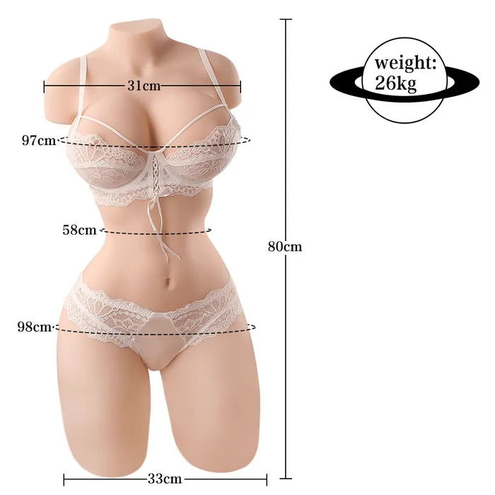 KERERO Male Sex Toys Naomi 616LB Realistic Sex Doll