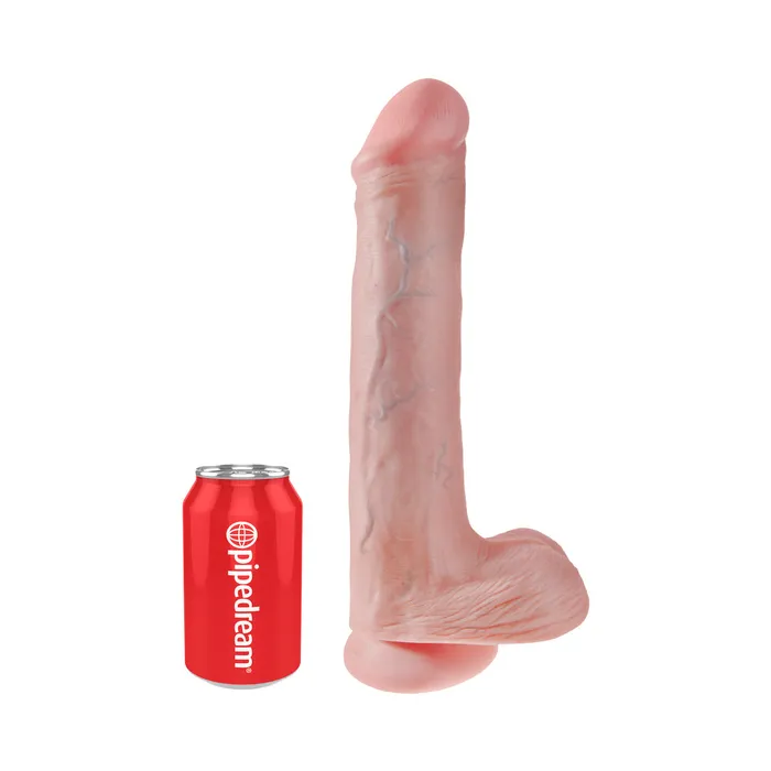 King Cock 13 Inches Cock with Balls Fairvillacom Dildos