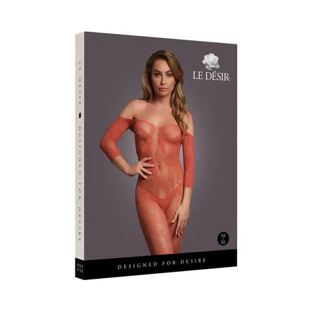 Le Desir Lace LongSleeved Bodystocking Sunset Glow OS Fairvillacom Vibrators Le Desir Lace LongSleeved Bodystocking Sunset Glow OS Fairvillacom Vibrators