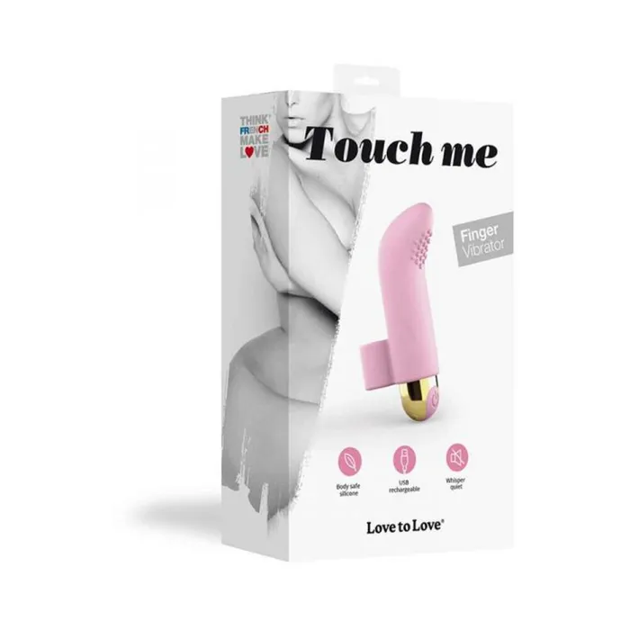 Love To Love Touch Me Pink Finger Vibrator Fairvillacom Vibrators