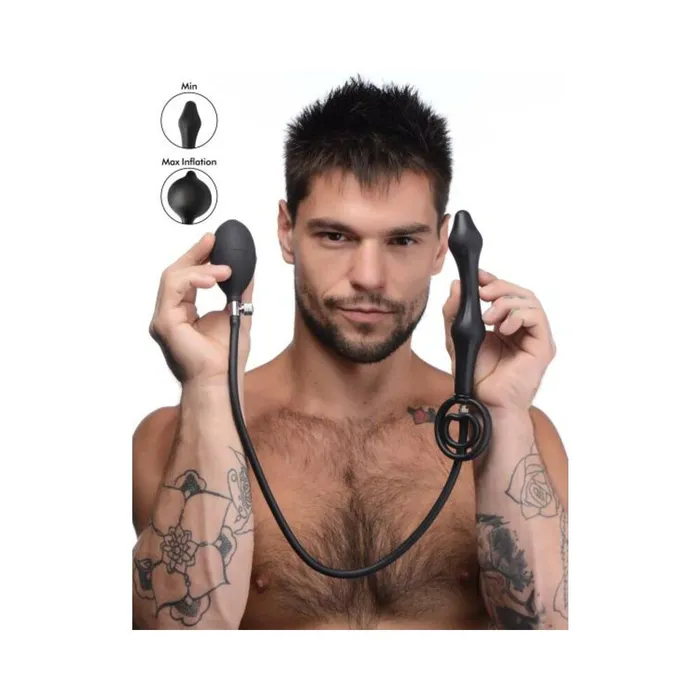 Male Sex Toys Devils Rattle Inflatable Silicone Anal Plug With Cock And Ball Ring Fairvillacom Male Sex Toys Devils Rattle Inflatable Silicone Anal Plug With Cock And Ball Ring Fairvillacom