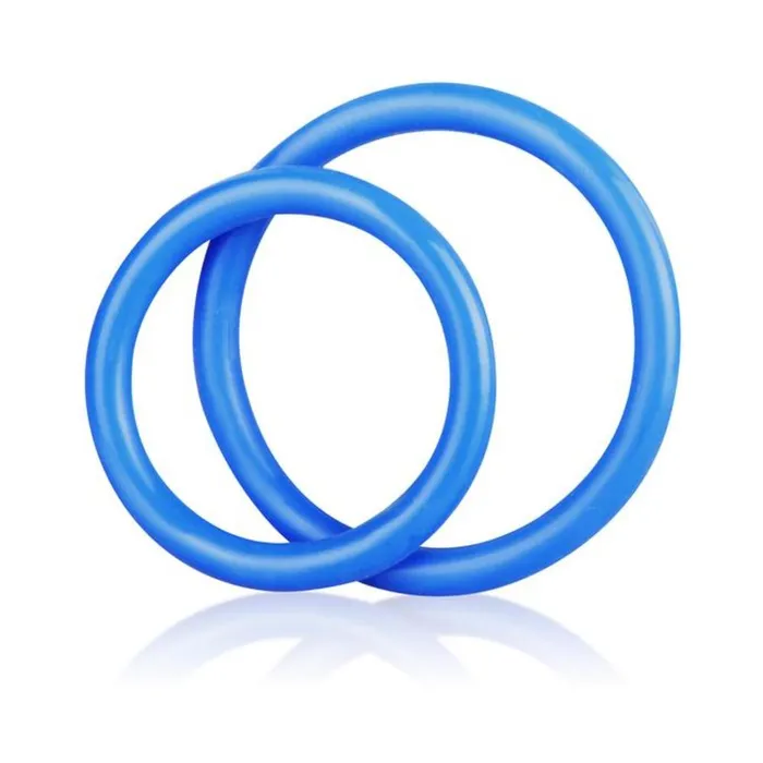 Male Sex Toys Fairvillacom Cb Gear Silicone Cock Ring Set Blue