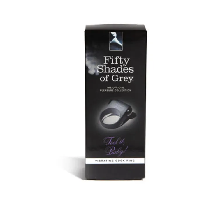 Male Sex Toys Fairvillacom Fifty Shades of Grey Feel It Baby Vibrating Cock Ring