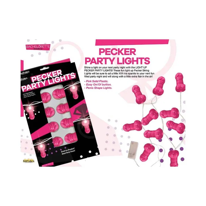Male Sex Toys Fairvillacom Light Up Pink Penis String Party Lights