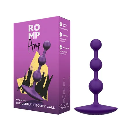 Male Sex Toys Fairvillacom ROMP Amp Flexible Anal Beads Violet