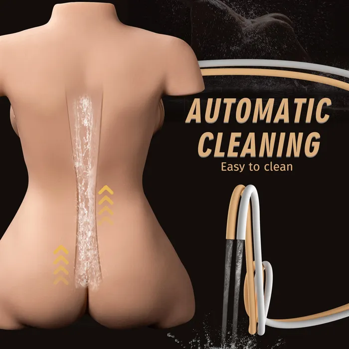 Male Sex Toys KERERO Fiona Sucking Vibrating Sex Doll 40lb 18kg