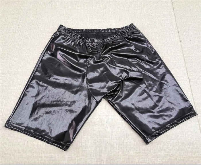 Male Sex Toys Latex shorts with integrated dick sleeve ShhhOb