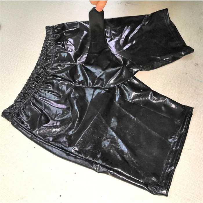 Male Sex Toys Latex shorts with integrated dick sleeve ShhhOb