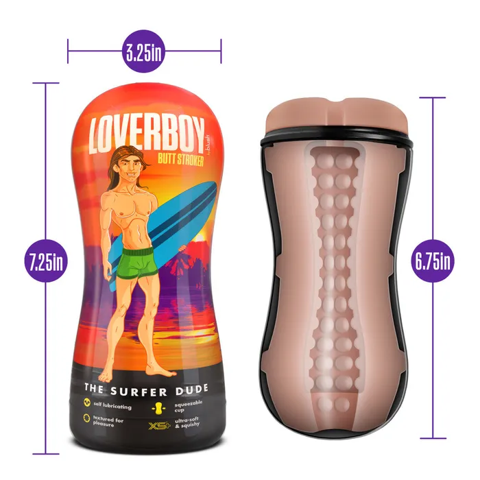 Male Sex Toys Loverboy The Surfer Dude Anal Stroker ShhhWndsr