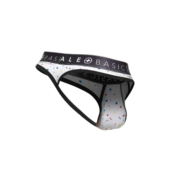 Male Sex Toys MALE BASICS SEXY POUCH THONG CONFETTI LARGE Fairvillacom