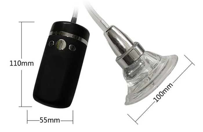 Male Sex Toys Pussy and nipple pump 10 speed with vibration and clit lick function ShhhOb