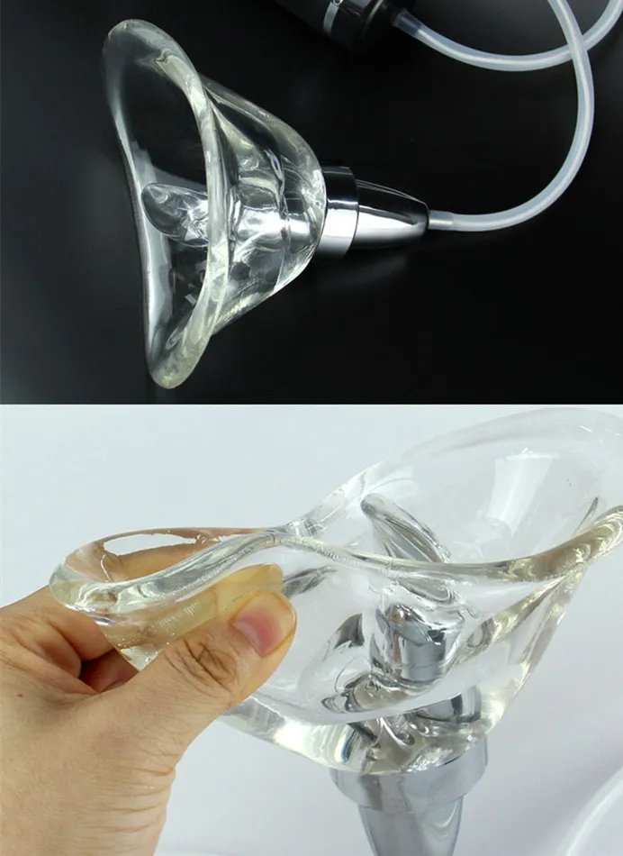 Male Sex Toys Pussy and nipple pump 10 speed with vibration and clit lick function ShhhOb