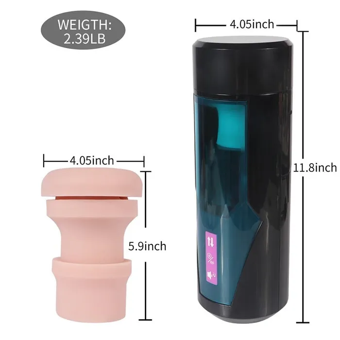 Male Sex Toys ShhhHS Hismith HSA51F Male Masturbator Vibrating Thrusting