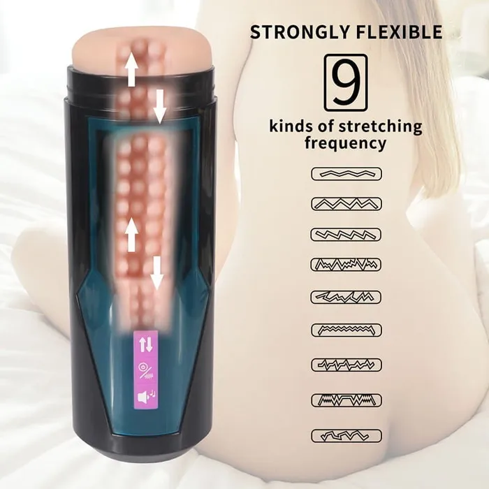Male Sex Toys ShhhHS Hismith HSA51F Male Masturbator Vibrating Thrusting