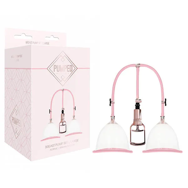 Male Sex Toys ShhhWndsr Pumped Breast Pump Set