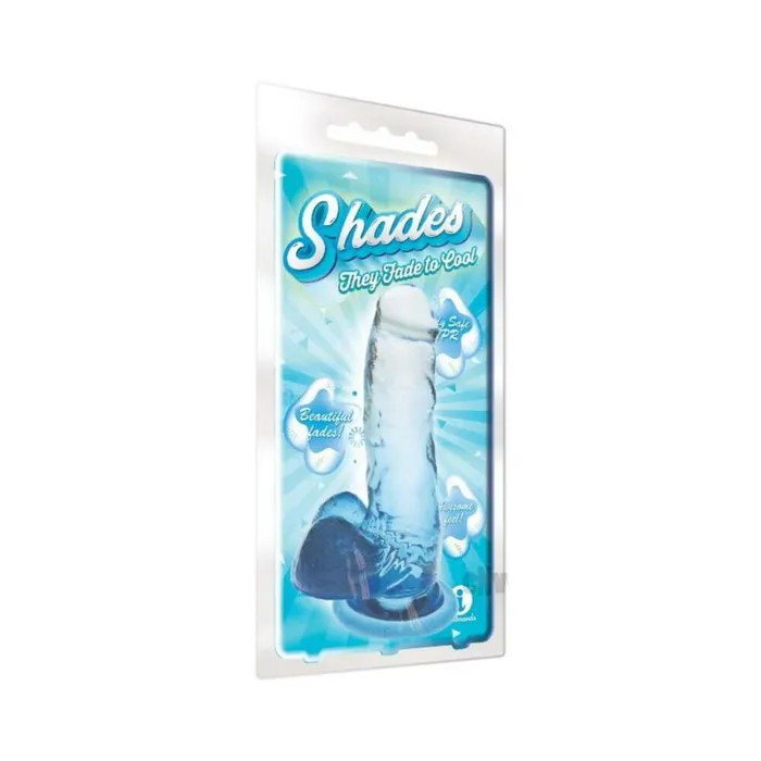 Medium Jelly Tpr Gradient Dong Blue Fairvillacom Dildos