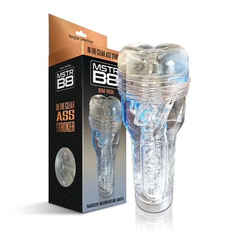 MSTR B8 In the Clear Anal Stroker Clear Fairvillacom Male Sex Toys