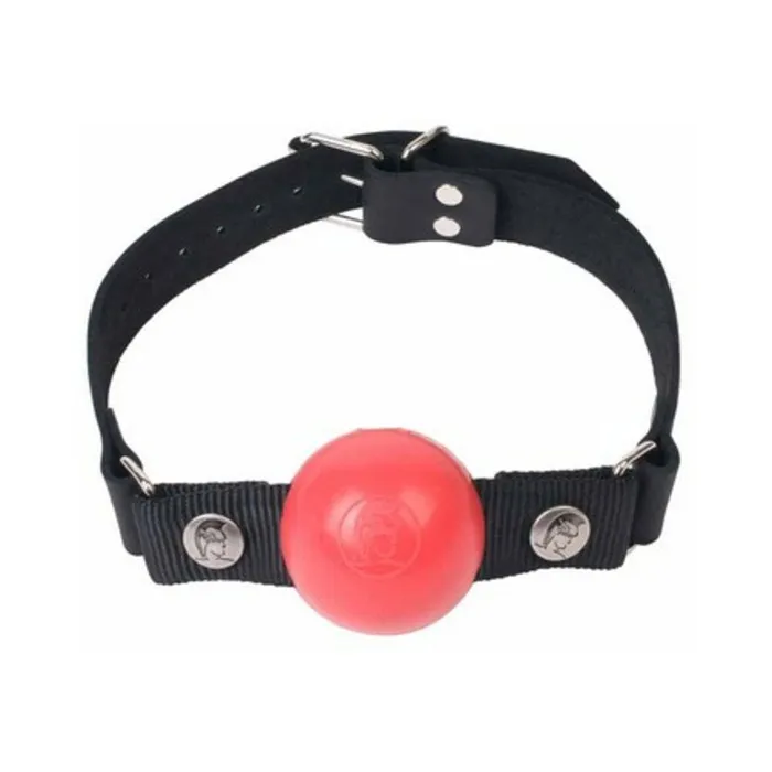 Nickel Free Silicone Ball Gag Large Red Fairvillacom Male Sex Toys