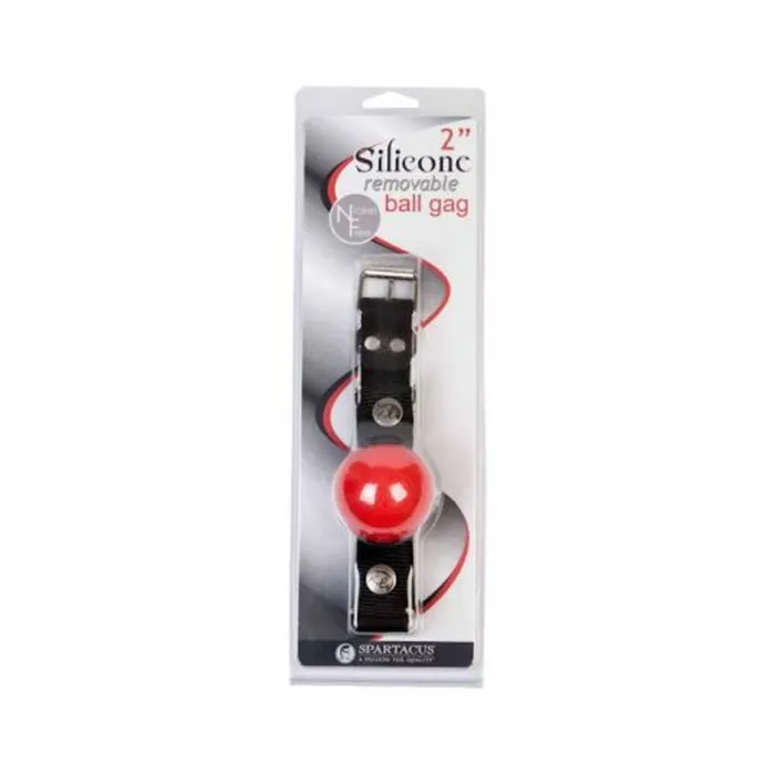 Nickel Free Silicone Ball Gag Large Red Fairvillacom Male Sex Toys