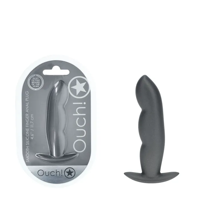 OUCH Finger 117 cm Gun Metal GreyButt Plug ShhhWndsr Anal
