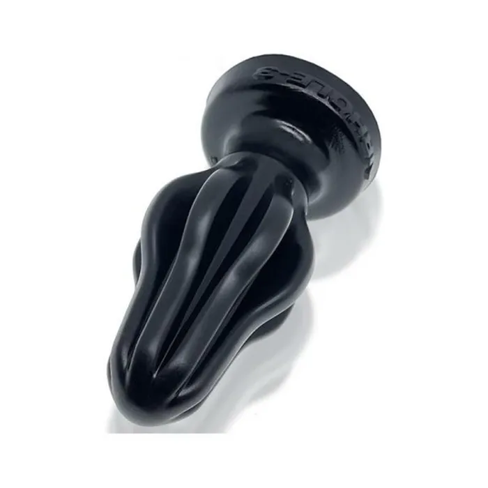 Oxballs Airhole3 Finned Buttplug Silicone Large Black Fairvillacom Anal