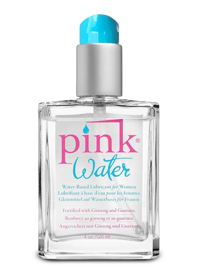 Pink Water 4oz Glass Bottle Wpump Fairvillacom Dildos