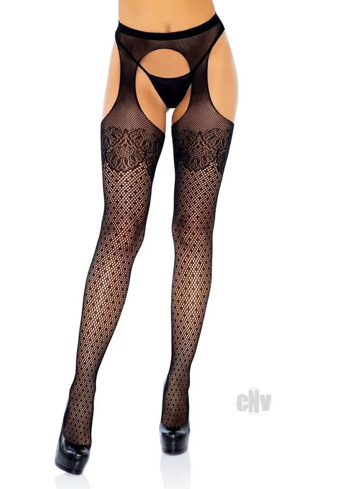 Polka Dot Fishnet Hose Cuban Heel Os Blk Fairvillacom Vibrators