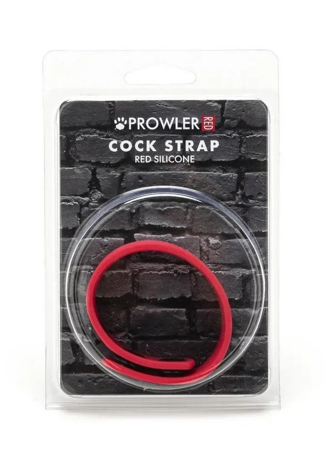 Prowler Red Silicone Cock Strap Red Fairvillacom Vibrators