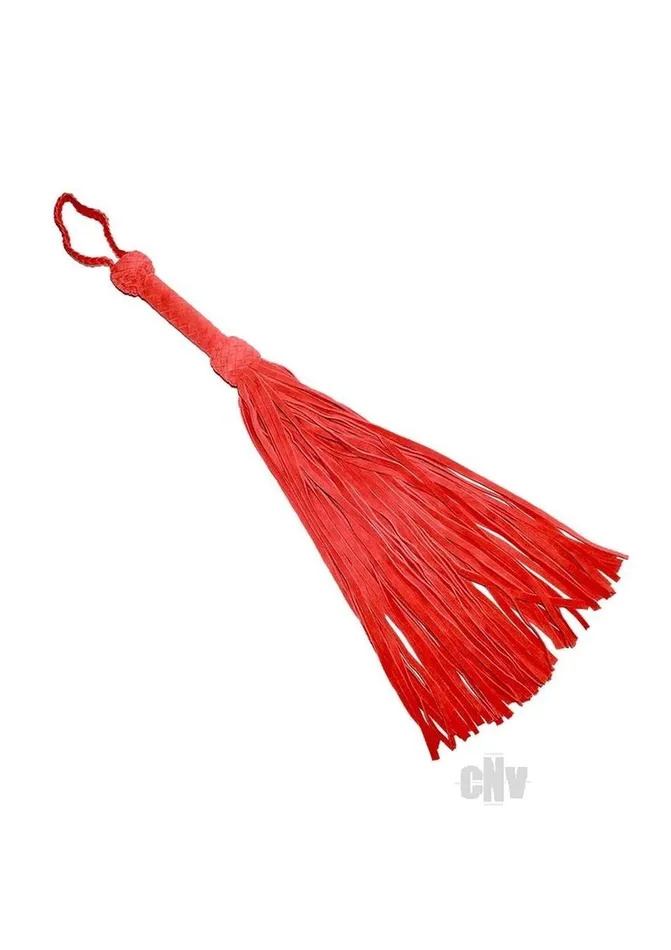 Prowler Red Suede Flogger Red Fairvillacom Vibrators
