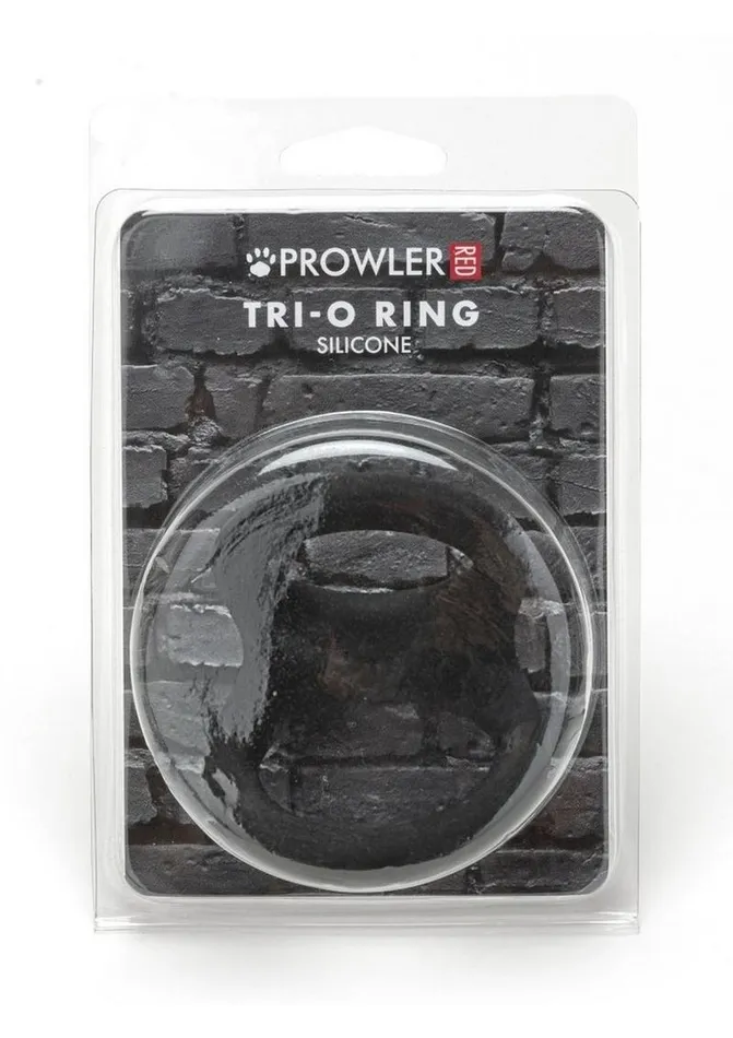 Prowler Red Tri O Silicone Ring Blk Fairvillacom Male Sex Toys