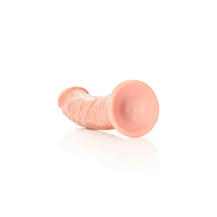 REALROCK Realistic Curved Dildo with Suction Cup 18 cm Flesh ShhhWndsr Female Sex Toys REALROCK Realistic Curved Dildo with Suction Cup 18 cm Flesh ShhhWndsr Female Sex Toys