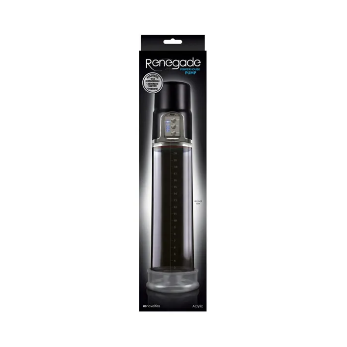 Renegade Powerhouse Pump Rechargeable Black Fairvillacom Anal