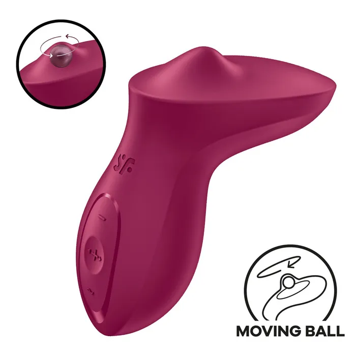 Satisfyer Exciter Lay On Vibe Red ShhhWndsr Vibrators Satisfyer Exciter Lay On Vibe Red ShhhWndsr Vibrators