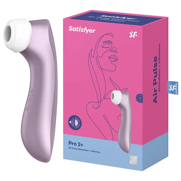 Satisfyer Pro 2 Clit Stimulator Pink ShhhWndsr Vibrators