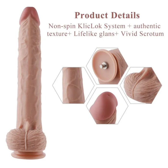 ShhhHS Female Sex Toys Hismith HSA69 HUGE 30cm Vibrating Dildo with Remote Control